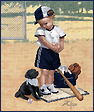 Cross Stitch WAIT YOUR TURN by Donald Zolan