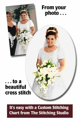 Your photo to a beautiful cross stitch
