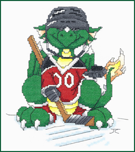 Stitch a Hockey Star DRAGON